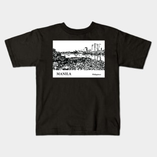 Manila - Philippines Kids T-Shirt